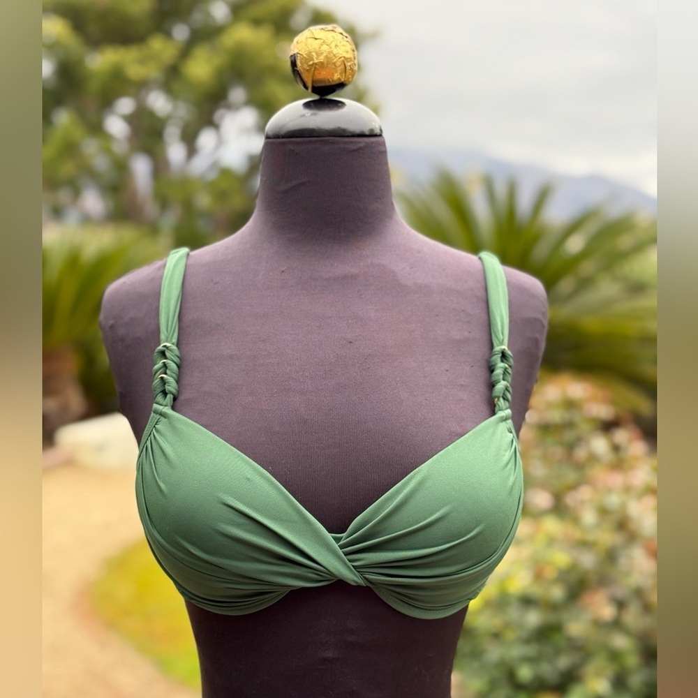 NWOT Bleu Rod Beattie "Ring Master" bikini top - size 6